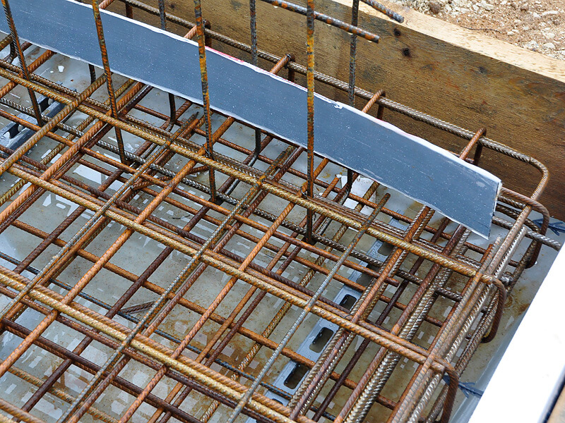 Bewehrung einer Bodenplatte Bewehrung einer Bodenplatte