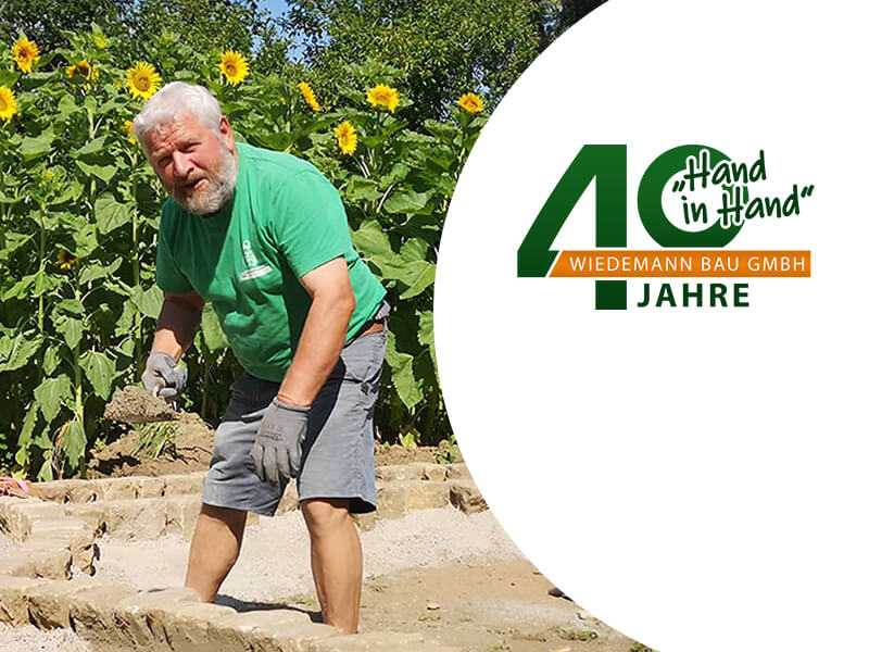 40 Jahre Baukompetenz bei Wiedemann Bau